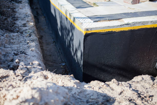 SJ Waterproofing Pros completing home waterproofing near East Hanover, NJ